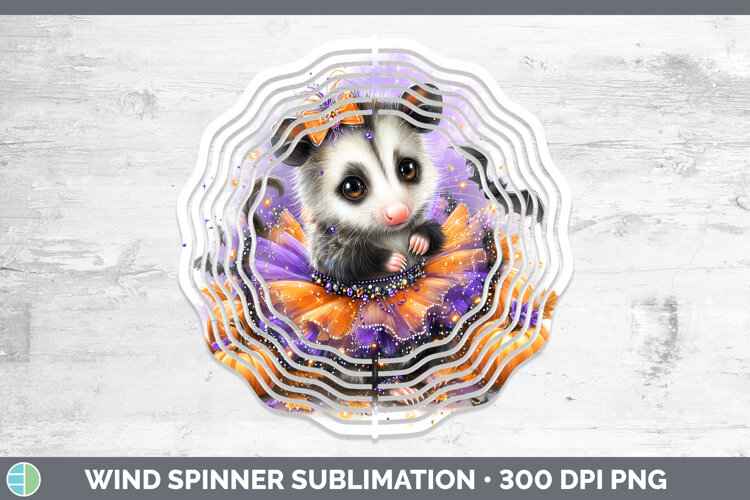 GorgeousWoodland Halloween Wind Spinner design.