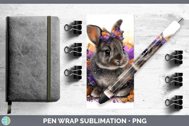 GorgeousWoodland Halloween Pen Wrap design.