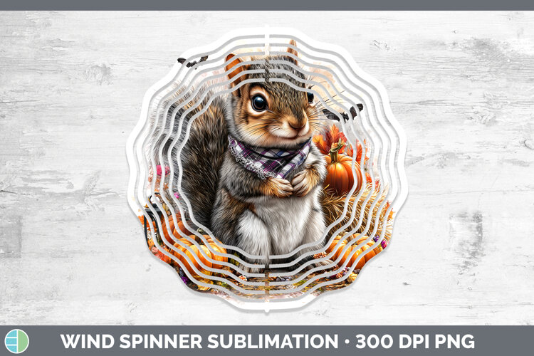 GorgeousWoodland Halloween Wind Spinner design.
