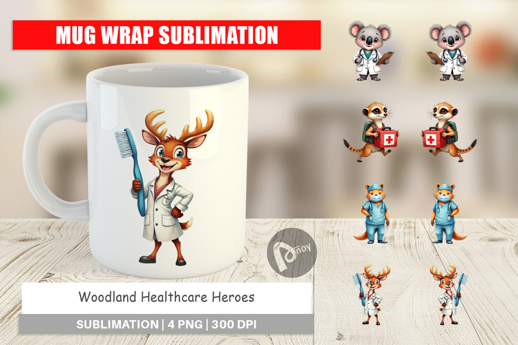 Healthcare Heroes Mug Wrap