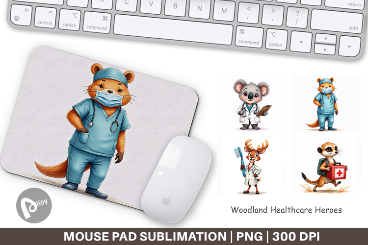 Healthcare Heroes Mouse Pad