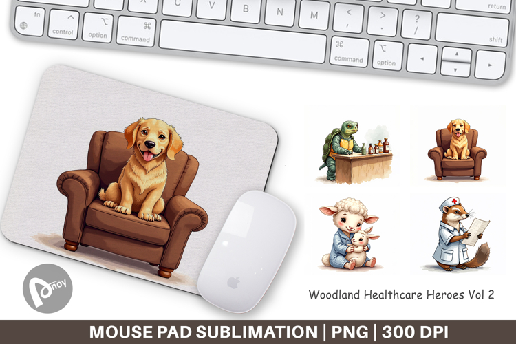 Healthcare Heroes Mouse Pad
