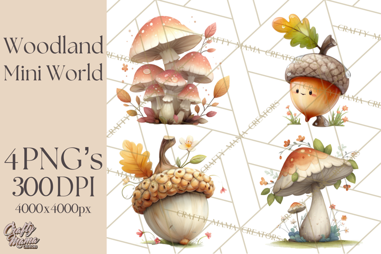 Woodland Animals Clipart, Cute Forest Animals, Foxes Png