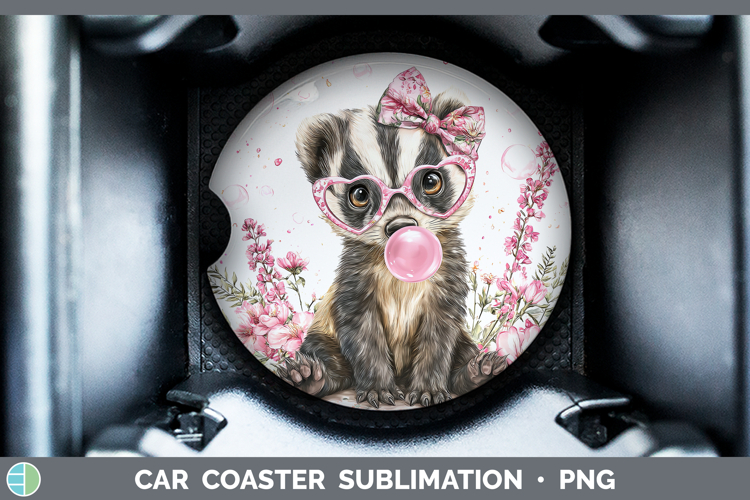 Car Coaster Sublimation Designs Image 22