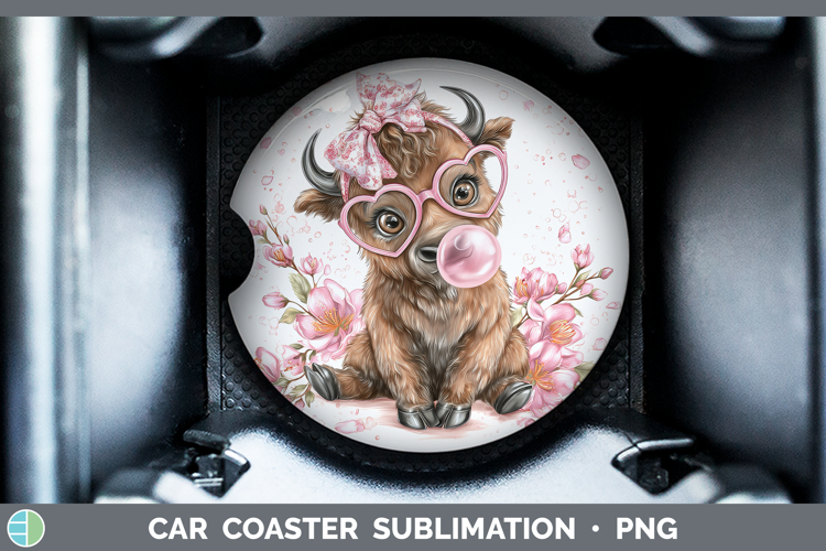 Car Coaster Sublimation Designs Image 18