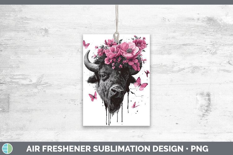 GorgeousWoodland Pink Drips Air Freshener design.
