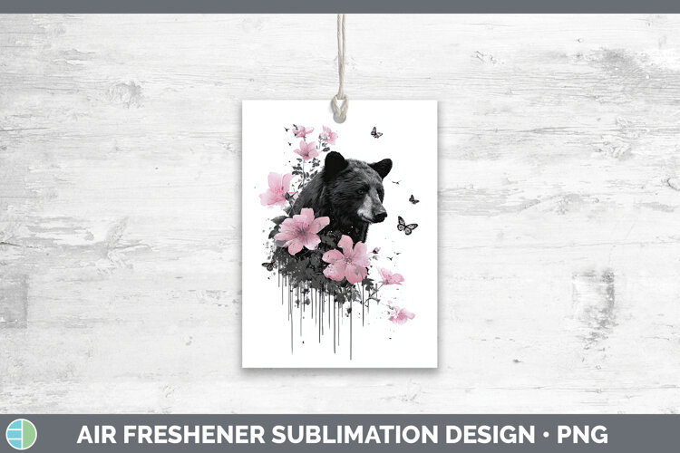 GorgeousWoodland Pink Drips Air Freshener design.