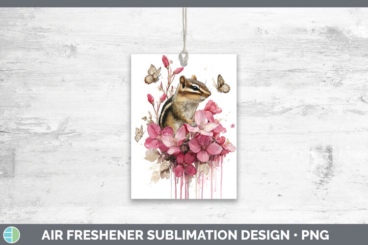 GorgeousWoodland Pink Drips Air Freshener design.