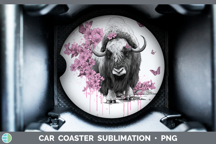 Car Coaster Sublimation Designs Image 5