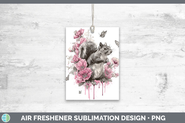 GorgeousWoodland Pink Drips Air Freshener design.
