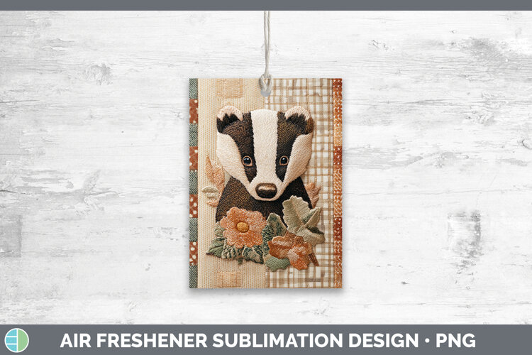 GorgeousWoodland Quilted Patchwork Air Freshener design.