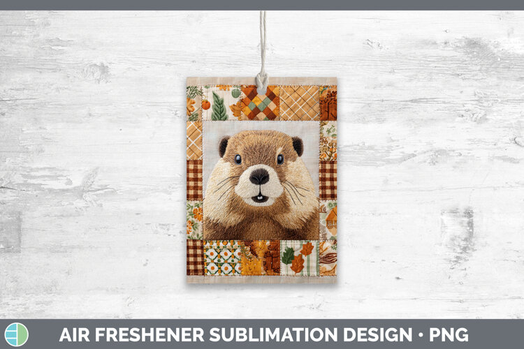 GorgeousWoodland Quilted Patchwork Air Freshener design.