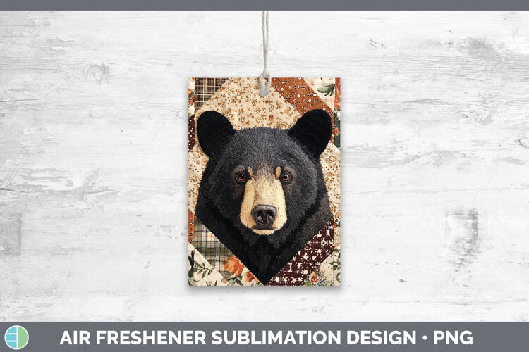 GorgeousWoodland Quilted Patchwork Air Freshener design.