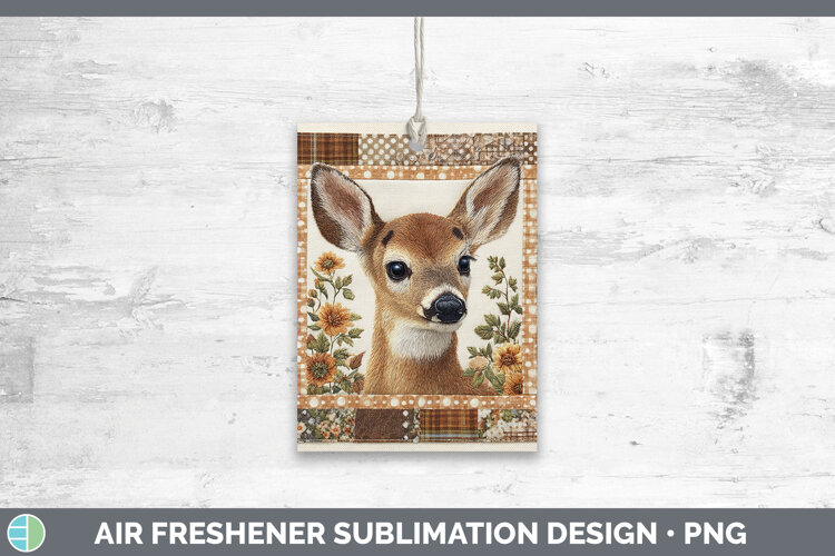 GorgeousWoodland Quilted Patchwork Air Freshener design.