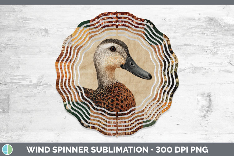 GorgeousWoodland Quilted Patchwork Wind Spinner design.