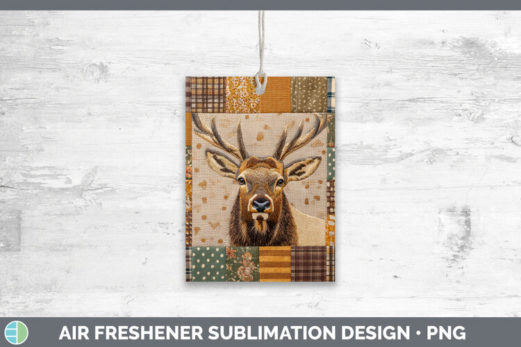 GorgeousWoodland Quilted Patchwork Air Freshener design.