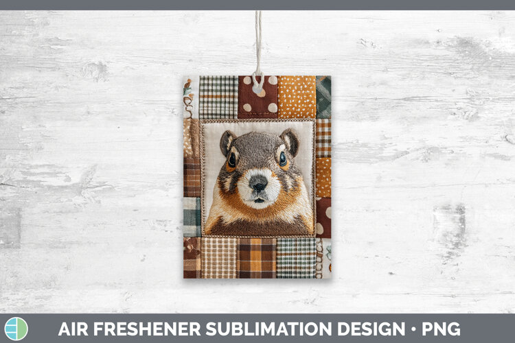 GorgeousWoodland Quilted Patchwork Air Freshener design.