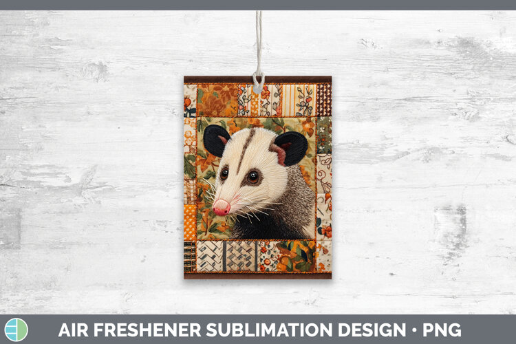 GorgeousWoodland Quilted Patchwork Air Freshener design.