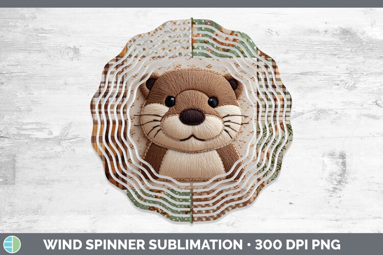 GorgeousWoodland Quilted Patchwork Wind Spinner design.