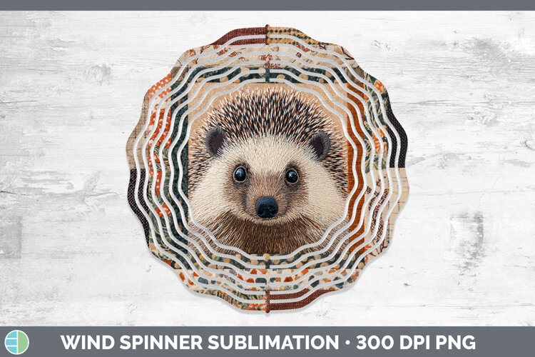 GorgeousWoodland Quilted Patchwork Wind Spinner design.