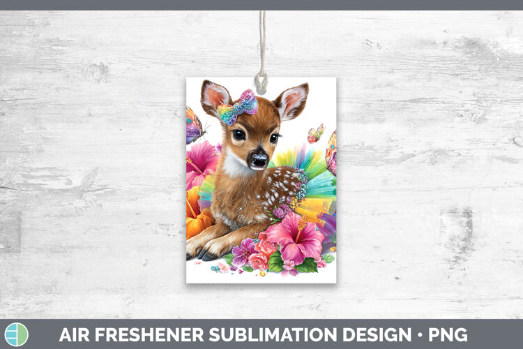 GorgeousWoodland Rainbow Summer Air Freshener design.