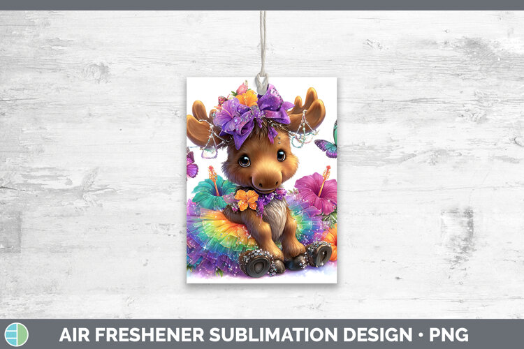 GorgeousWoodland Rainbow Summer Air Freshener design.