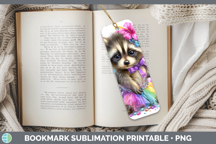 GorgeousWoodland Rainbow Summer Bookmark design.