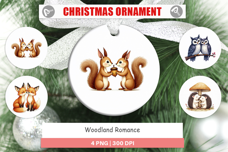 Woodland Romance Ornament