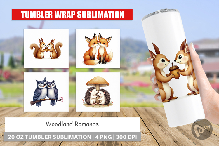 Woodland Romance Tumbler