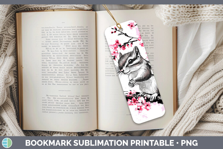 GorgeousWoodland Sakura Bookmark design.