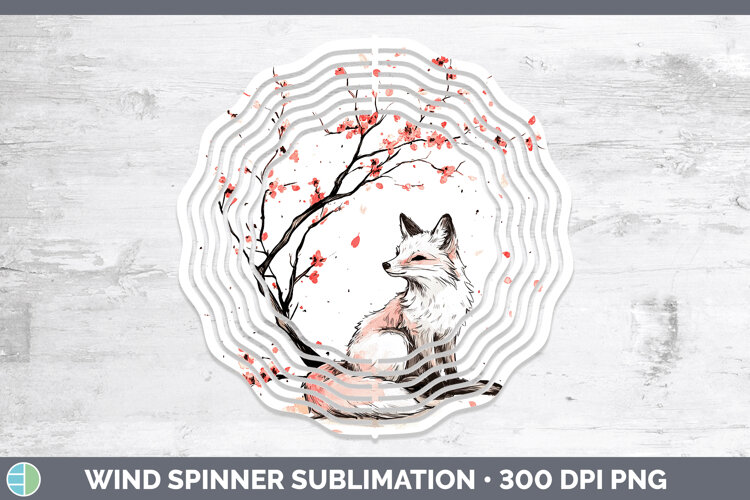 GorgeousWoodland Sakura Wind Spinner design.