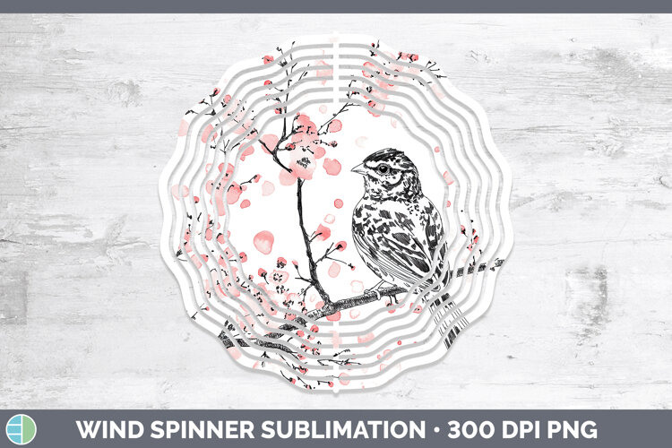 GorgeousWoodland Sakura Wind Spinner design.