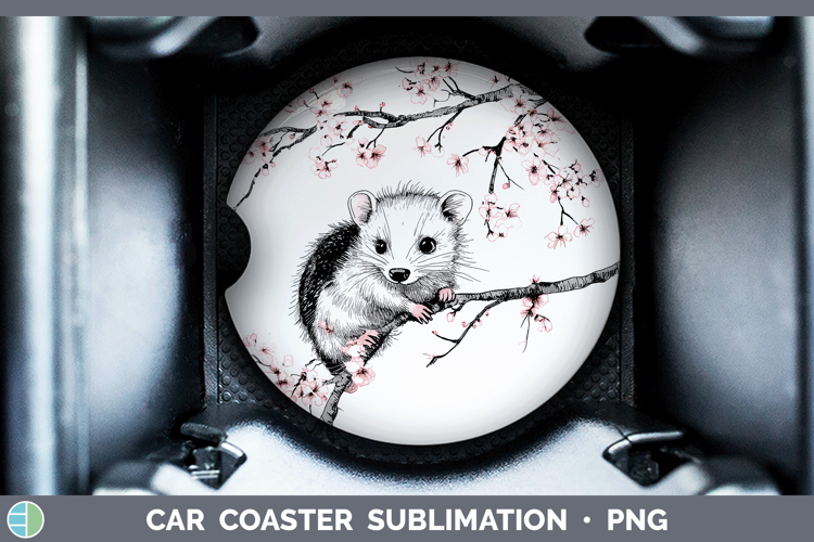 Car Coaster Sublimation Designs Image 2