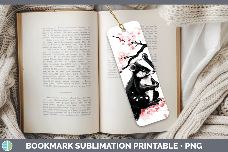 GorgeousWoodland Sakura Bookmark design.