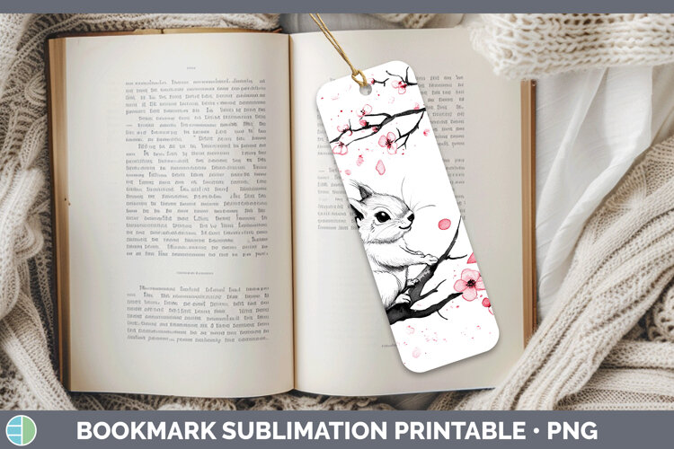 GorgeousWoodland Sakura Bookmark design.