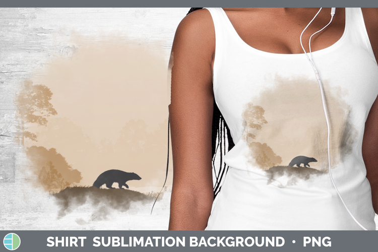 Badger Silhouette Image 12