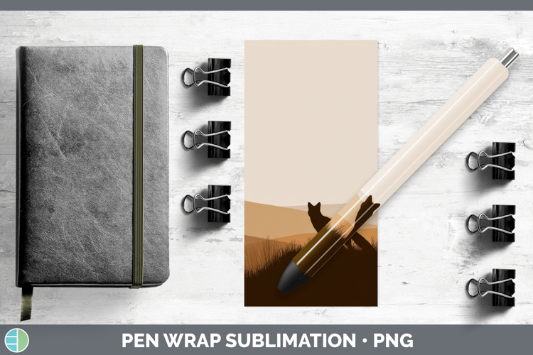 Pen Silhouette Image 6
