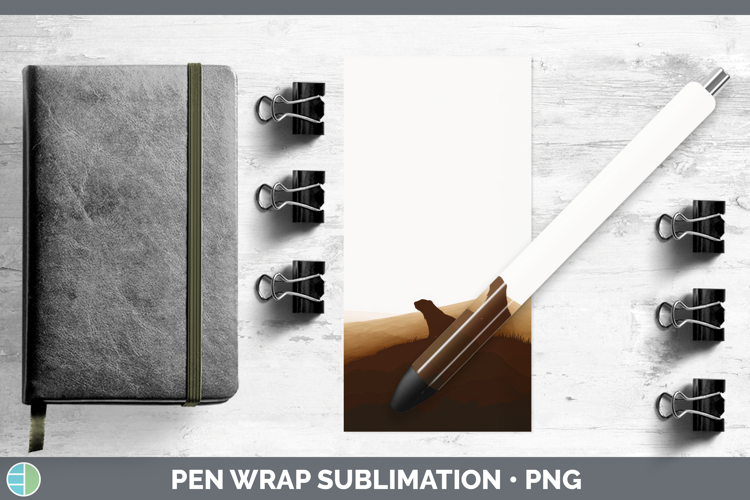 Pen Silhouette Image 17