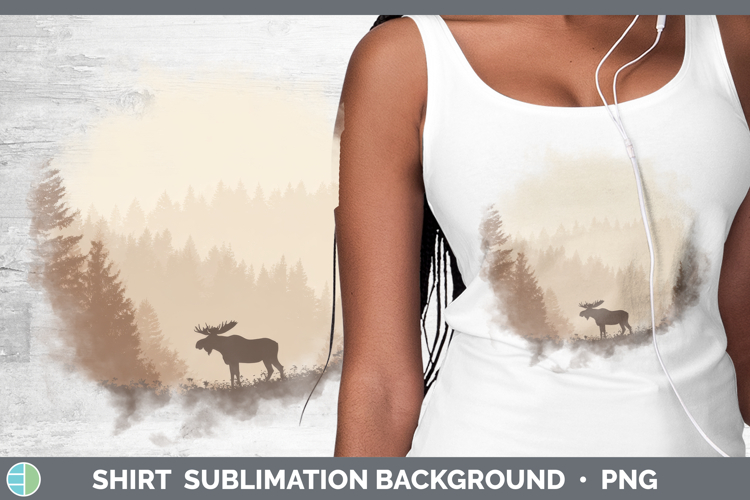 Moose Silhouette Image 8