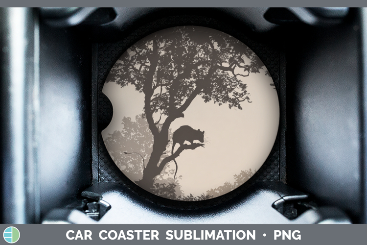 Opossum Silhouette Image 14
