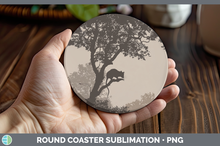 Opossum Silhouette Image 9