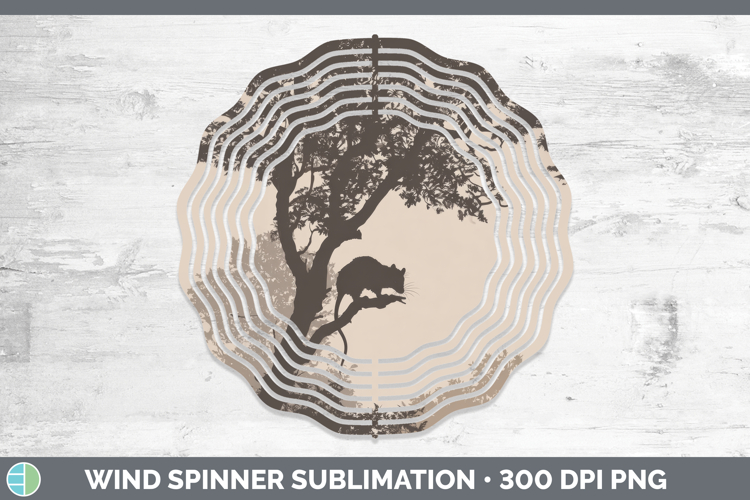 Opossum Silhouette Image 3