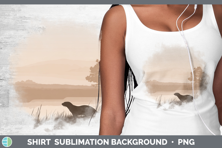 Otter Silhouette Image 8