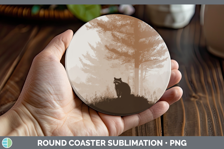 Raccoon Silhouette Image 21