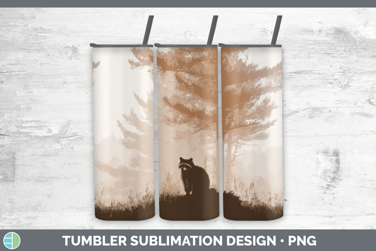 Raccoon Silhouette Image 15