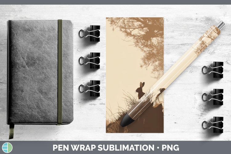 Pen Silhouette Image 8