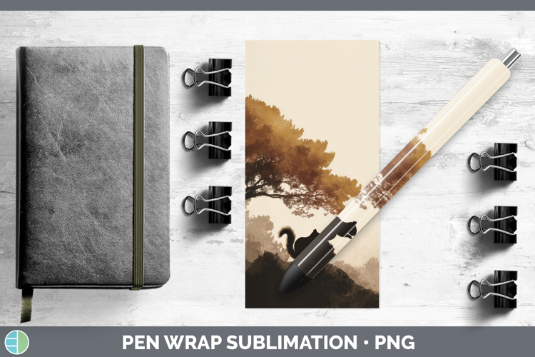 Pen Silhouette Image 7
