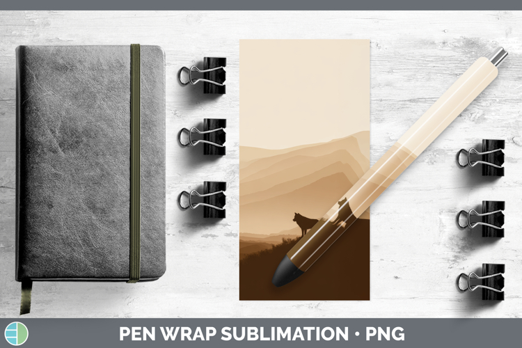 Pen Silhouette Image 5