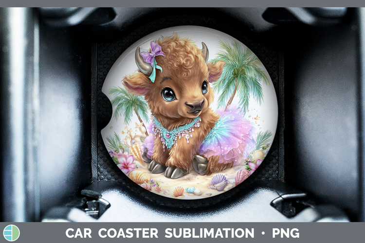 Car Coaster Sublimation Designs