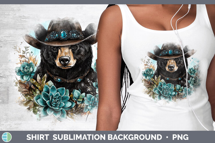 GorgeousWoodland Teal Cowboy Shirt design.